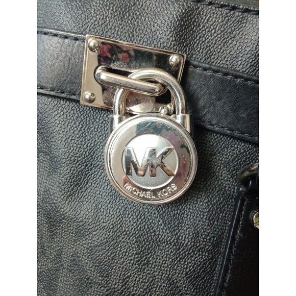 Michael Kors 30H2SHMS3B Hamilton Satchel Shoulder Bag Lock & Key - Picture 4 of 12